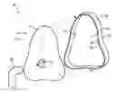 Fig. 01 - Mask with red mark alleviating pocket