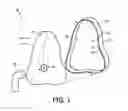 Fig. 02 - Mask with red mark alleviating pocket