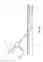 Fig. 07 - Catheter with markings to facilitate alignment
