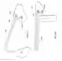 Fig. 16 - CANTILEVER ELECTRODES FOR TRANSDERMAL AND TRANSCRANIAL STIMULATION