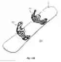 Fig. 17 - Boot binding system with foot latch pedal