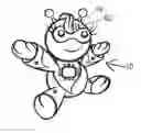 Fig. 01 - Doll Companion Integrating Child Self-Directed Execution of Applications with Cell Phone Communication, Education, Entertainment, Alert and Monitoring Systems