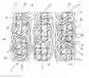 Fig. 01 - Filter material for a fluid and drainage layer for such a filter material including a filter element