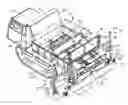 Fig. 01 - Apparatus for laying and anchoring a sheet of material on a ground surface