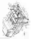 Fig. 02 - Apparatus for laying and anchoring a sheet of material on a ground surface