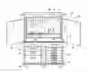 Fig. 01 - Securable and collapsible work station