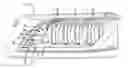Fig. 01 - Headlight assembly with static bending lights
