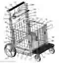 Fig. 01 - Collapsible shopping cart