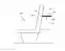 Fig. 01 - Method for protecting a passenger and arrangement consisting of a folding table and a seat screen