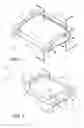 Fig. 02 - Debris receptacle removably secured to edge of work surface