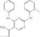 Fig. 695 - Substituted diaminocarboxamide and diaminocarbonitrile pyrimidines, compositions thereof, and methods of treatment therewith