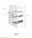 Fig. 02 - System to deter external climbing of open stairs
