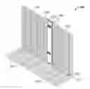 Fig. 01 - Wire-mesh security fences, methods and systems and fence panels