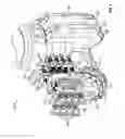 Fig. 02 - Hybrid bit with mechanically attached roller cone elements