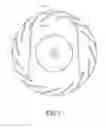 Fig. 08 - Low-Turbulence Impeller for a Fluid Pump