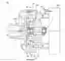 Fig. 01 - Supercharger with electric motor and engine device provided with supercharger with electric motor