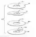 Fig. 01 - Variable radius spring disc for vehicle shock absorber