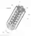 Fig. 01 - LED lamp for public lighting