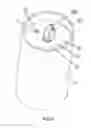 Fig. 10 - LED candle lamp having humidifying and flavoring function