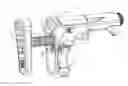 Fig. 01 - Adjustable buttstock clamp