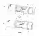 Fig. 06 - Optical connection assembly with improved guiding of the ferrules of optical contacts, ferule with reduced dimensions and connection method associated