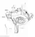 Fig. 01 - Cooling apparatus and projector including a cooling fan holder having members with different natural frequencies