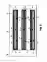 Fig. 06 - Article with electrically-conductive silver connector wire pattern