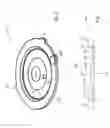 Fig. 04 - Pressure relief element, pressure relief device and battery