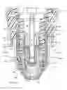 Fig. 22 - Plasma cutting tip with advanced cooling passageways