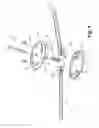 Fig. 02 - STRING TRIMMER HEAD ASSEMBLY WITH PIVOTING LINE MOUNTS