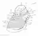 Fig. 01 - Method of making an article of footwear including knitting a knitted component of warp knit construction forming a seamless bootie with tucked-in portion