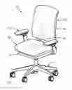 Fig. 01 - Chair upholstery attachment arrangement and method