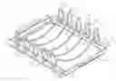 Fig. 01 - Food support rack for grill