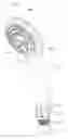 Fig. 01 - Showerhead with movable control valve