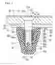 Fig. 02 - Lightning-resistant fastener, cap, and method of mounting lightning-resistant fastener