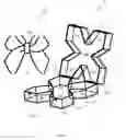 Fig. 02 - Bow Shaped Container for Cheerleading Bow