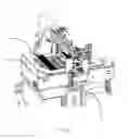 Fig. 03 - Device for emptying and then disposing of trays filled with brochures