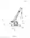 Fig. 02 - Mobile work machine having an outrigger and an extension for widening the support base