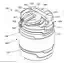 Fig. 01 - Liquid dispenser for a cooler