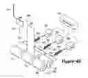 Fig. 40 - Independently controlled rollers for take-down assembly of knitting machine