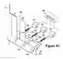 Fig. 41 - Independently controlled rollers for take-down assembly of knitting machine