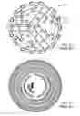 Fig. 02 - Drill bit for a down-the-hole drill hammer having spirally arranged cutting inserts
