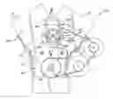Fig. 01 - Internal combustion engine with cartridge style water pump assembly