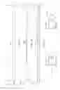 Fig. 06 - Elongated solid state light source holder for retrofitting luminaires with tombstone sockets