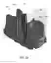 Fig. 16 - Elongated solid state light source holder for retrofitting luminaires with tombstone sockets