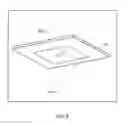 Fig. 09 - Ceiling cutout collar and remodel light fixture