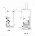 Fig. 02 - Small, high efficient wood stove