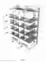 Fig. 10 - Locker assembly and associated insert assembly for a cabinet