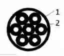 Fig. 01 - Non-metallic light conductive wire and its method and application products