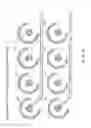 Fig. 08 - Structure for isolating high speed digital signals in a high density grid array